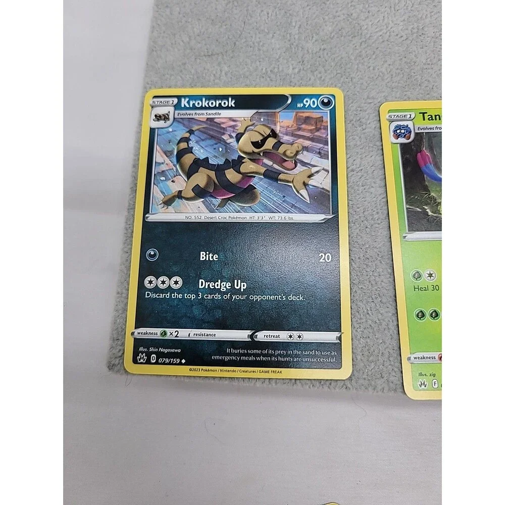Lot Of 5 Pokemon Cards